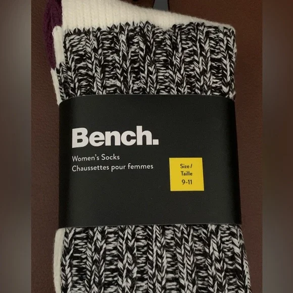 BENCH Tall Socks Size 9-11 - Picture 2 of 4